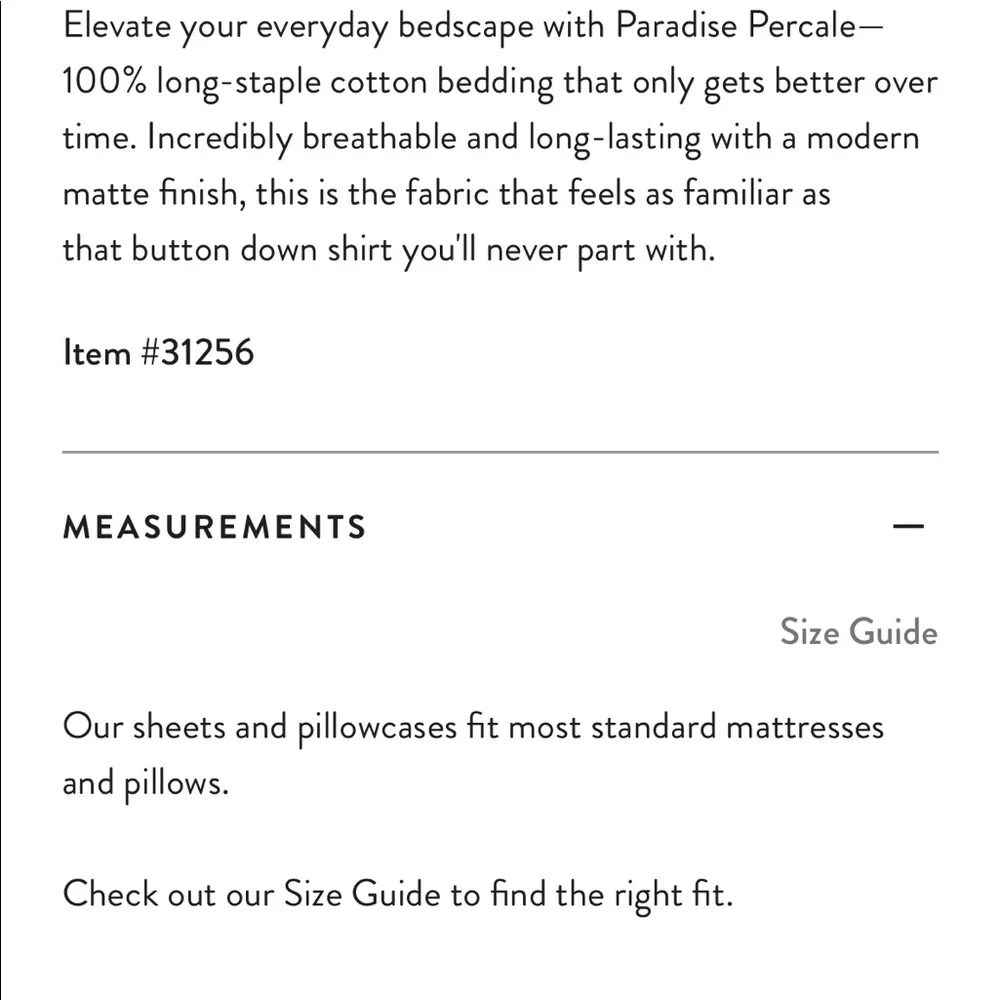 Jonathan Adler Long Staple Percale Cotton Queen Bedding - Two Flat Sheets